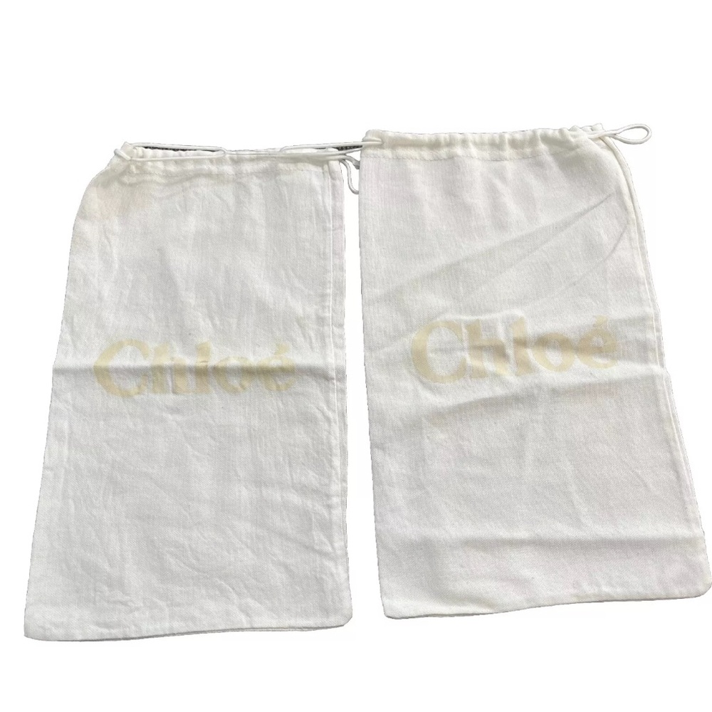 Chloe Dust Bag 2PC Rectangle Drawstring Travel Shoe Storage Cover